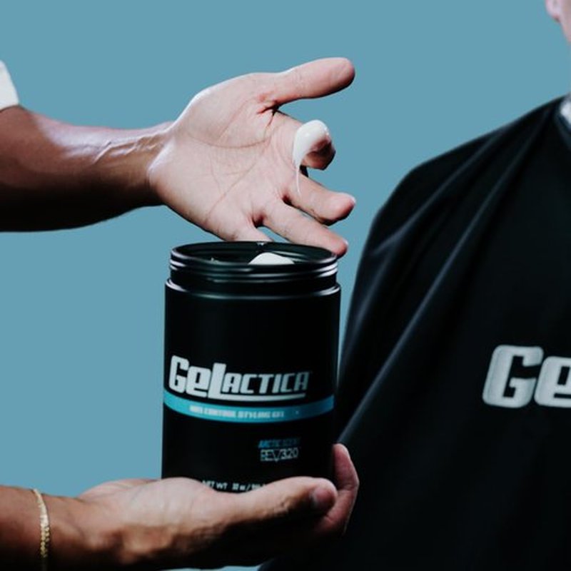 Gelactica Max Control Hair Gel for Men – Alcohol-Free, Strong Hold Styling Gel - Natural Extracts for Long-Lasting Hold and Shine, Slick Back Hair Gel 32 Oz