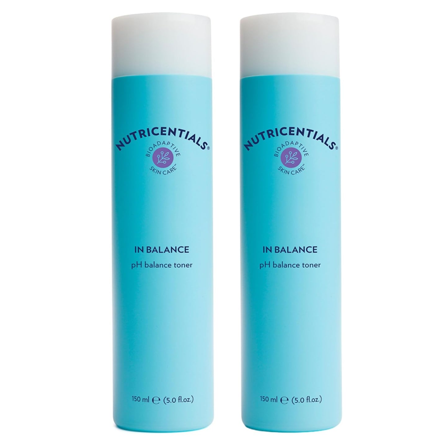 NuSkin Nutricentials in Balance pH Balance Toner | Toner with Bioadaptive Botanicals | Reduces Pores & Restores pH | Perfect After Removing Makeup to Help Your Skincare Routine | 5 fl oz | 2 Pack
