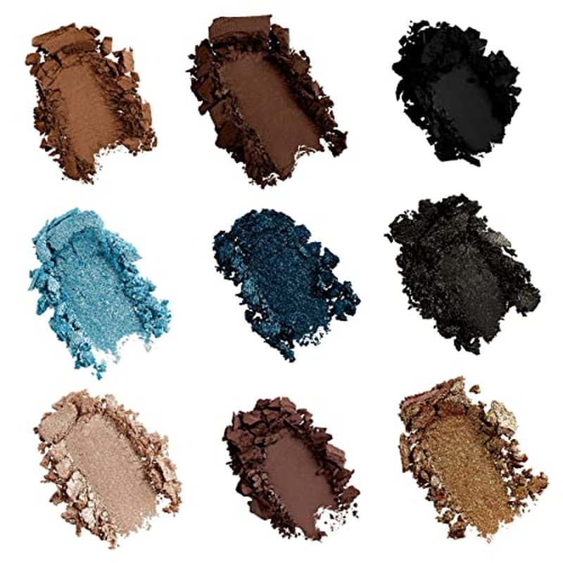 Sigma Beauty On-the-Go Eyeshadow Palette - Spicy - 9 Bold Eyeshadow Shades in Matte, Shimmer and Metalic Finishes - Highly Pigmented Vegan Eye Makeup Palette - Clean Beauty Products