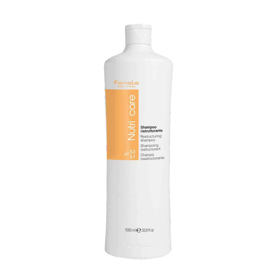 Fanola Nutri Care Restructuring Shampoo 33.8 Fl Oz - Nourishing Hair Repair Formula