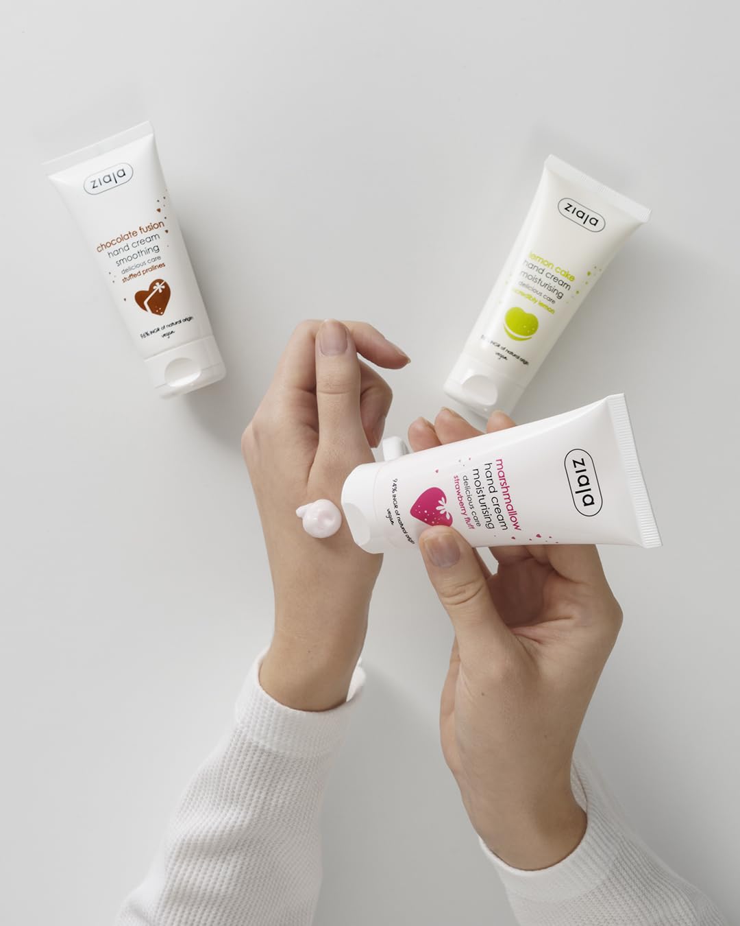Ziaja Marshmallow - Hand Cream - Delicious Skin Care