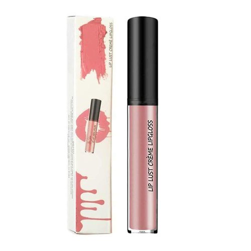 JUDUNA Upgrade 12 Color Cream Lip Gloss, Long-Lasting Moisturizing Velvet Lip Lipstick, Non-Stick to Cup, Non-Fading, Waterproof, Hydrating Lip Tint Natural Jelly Lipstick (06#, 6 ML)