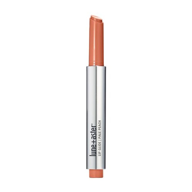 LUNE + ASTER Lip Glide | Glossy, Dewy Lightweight, Balmy-Gel Lipstick - Pale Peach