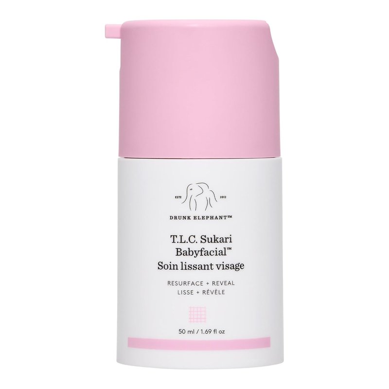 Drunk Elephant T.L.C. Sukari Babyfacial - Exfoliating Face Mask for Radiant Skin | Cruelty-Free, Dermatologist-Tested
