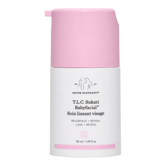Drunk Elephant T.L.C. Sukari Babyfacial - Exfoliating Face Mask for Radiant Skin | Cruelty-Free, Dermatologist-Tested