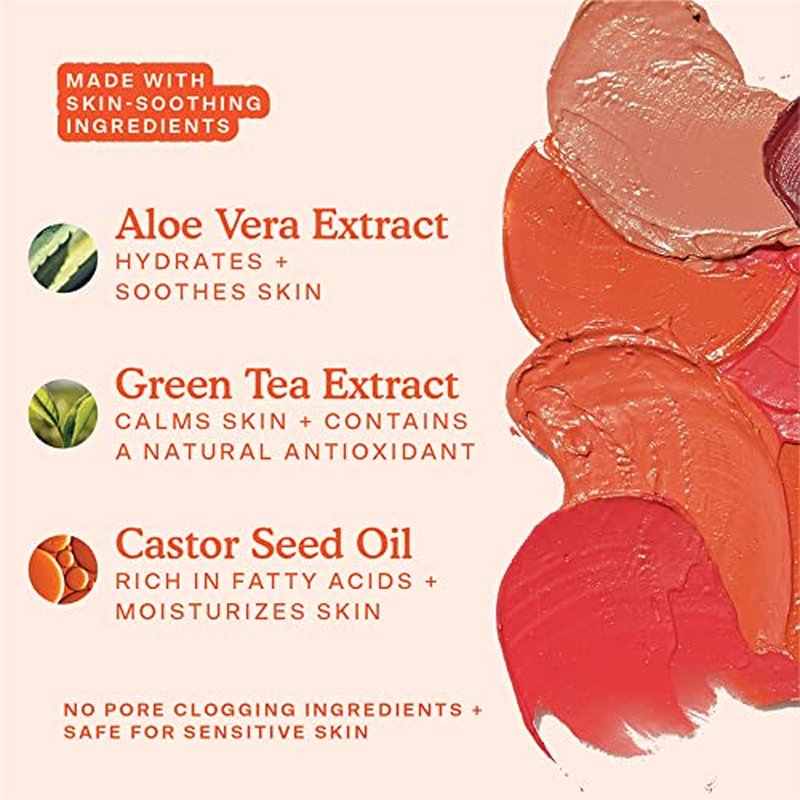 Tower 28 Beauty BeachPlease Cream Blush for Cheeks and Lips - Multi-Purpose Lip and Cheek Tint in Berry Blush - for Sensitive Skin – Color AFTER HOURS, Luminous Finish