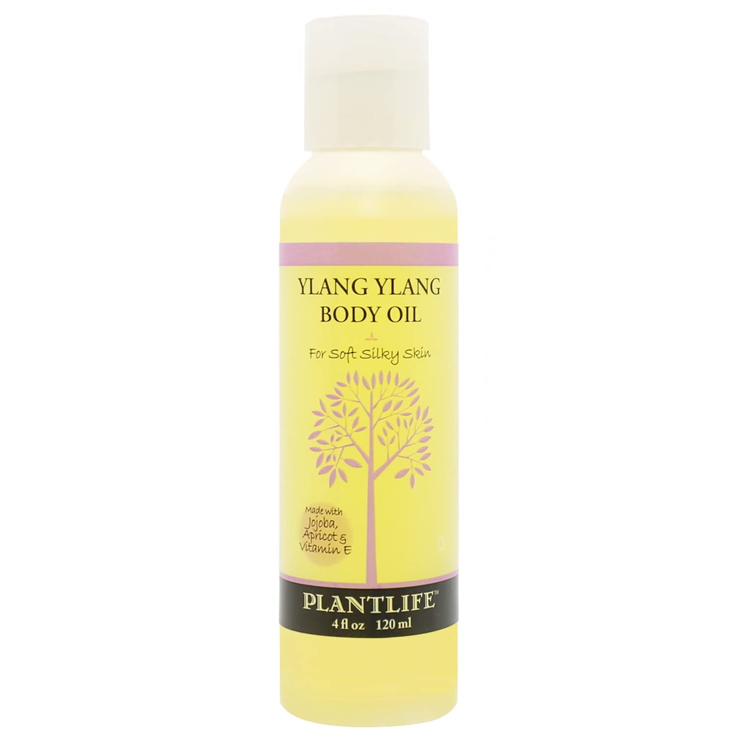 Plantlife Body Oil 4-pack - Formulated for Soft and Silky Skin Using Rich Plant Oils That Absorb and Leave a Light Aroma on the Skin - Made in California 4 oz