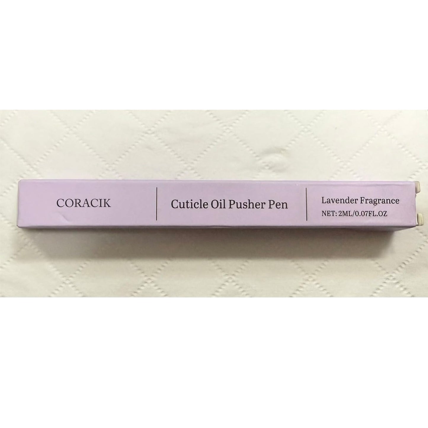 CORACIK 2-in-1 Cuticle Oil Pusher Pen, 2026 New Ceramic Cuticle Pusher & Oil Pen - Nail Care Tool for Damaged Nails, Cuticle & Hangnail Remover, Moisturizing Brightening Nail Repair (1pcs)