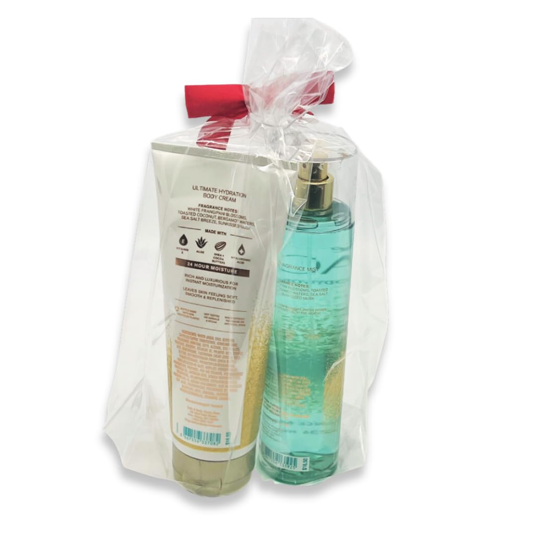 Bath & Body Works At the Beach - Gift Pack for Holiday - Mist 8oz and Body Cream 8oz