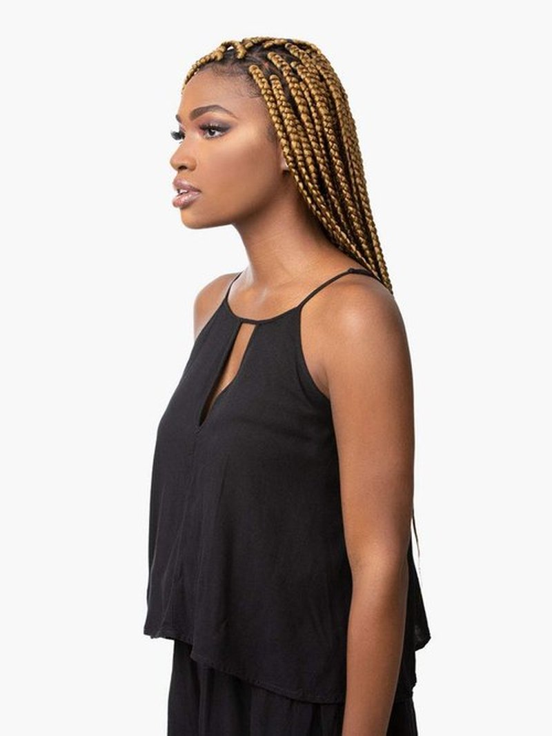 Sensationnel Synthetic Hair Braids X-Pression 3X RUWA PRE-STRETCHED Braid 24" (3 Pack, 2)