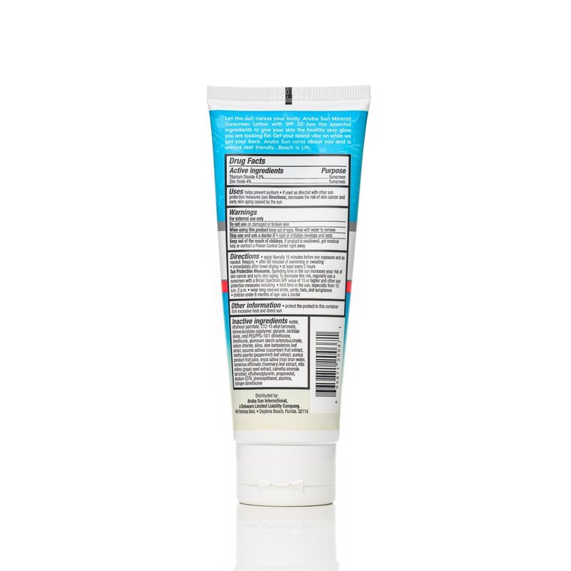 Reef Friendly Mineral Sunscreen SPF 30 - Chemical-Free, Broad Spectrum Protection | Water Resistant, 3oz