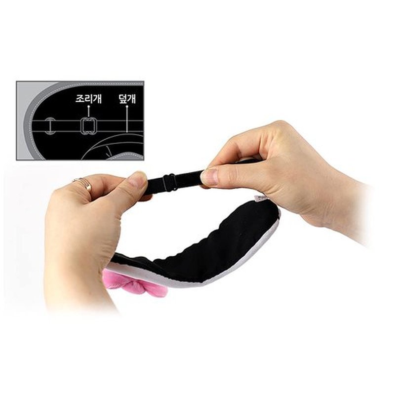 Hello Kitty Cute Eye Mask Sleeping Mask w/Adjustable Strap (Red)