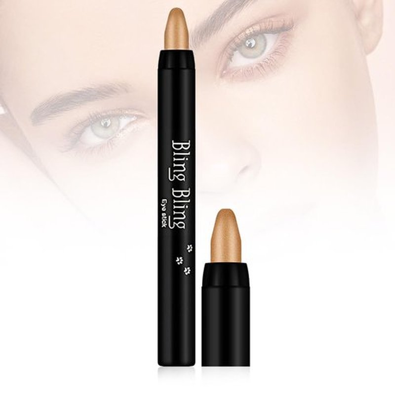 JUDUNA Eyeshadow Stick Set, 2025 New 16 Color Highlighter Eyeshadow Pencil Waterproof Glitter Eye Shadow Eyeliner Pen, Cream Eyeshadow Long Lasting Waterproof High Pigmented Eye Shadow (#06 Desert)