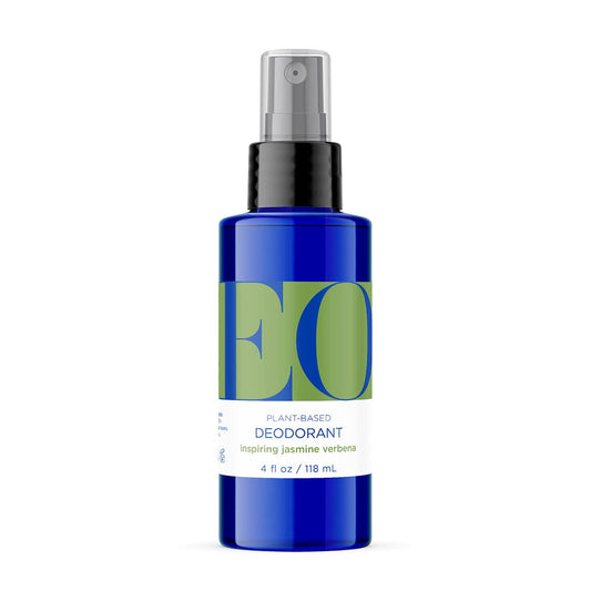 Jasmine Verbena Mint Deodorant Spray - Refreshing 4 Ounce Natural Formula