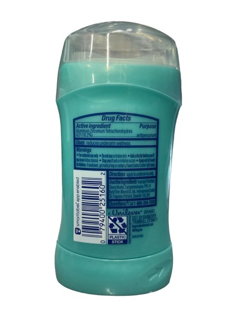 Degree Women Anti-Perspirant and Deodorant Invisible Solid, Shower Clean 1.6 oz (Pack of 9)