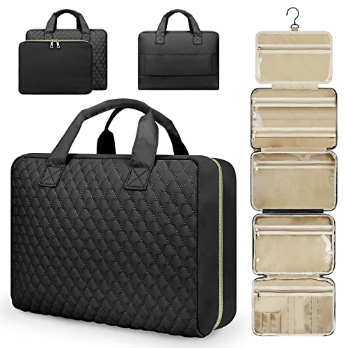 urophylla Detachable Travel Toiletry Bag for Women - Large Toiletry Bags for Traveling Women - Hanging Makeup Cosmetic Bag, Organizer for Travel Accessories Cruise Essential - Travel Size Toiletries
