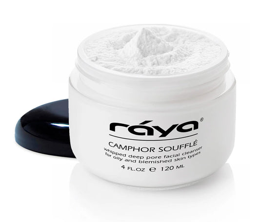 Camphor Soufflé Facial Cleanser - pH-Balanced Blemish Wash for Oily Skin | 4oz, Refreshing Formula