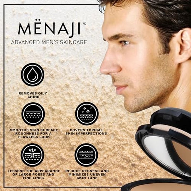 Mënaji HDPV Anti-Shine Sunless Tan and Deluxe Kabuki Brush
