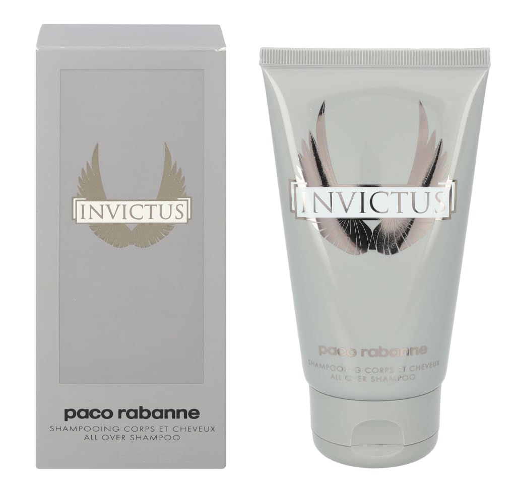 Invictus by Paco Rabanne 150ml All Over Shampoo - Refreshing & Revitalizing Formula