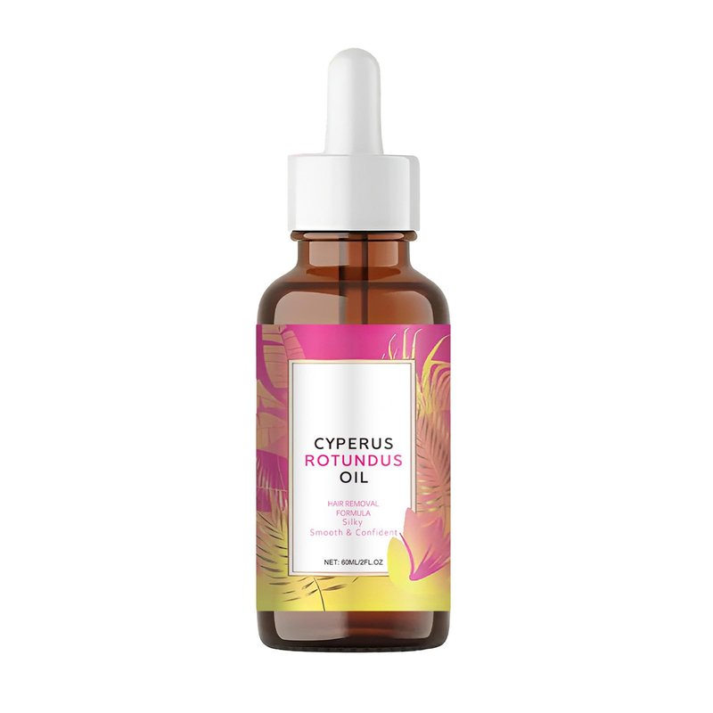 EZBNG Renovia Cyperus Rotundus Oil, Renovia Hair Removal, Natural Cyperus Rotundus Oil for Hair Removal, Moisturizing & Soothing, Reduces Hair Growth, Safe for All Skin Types