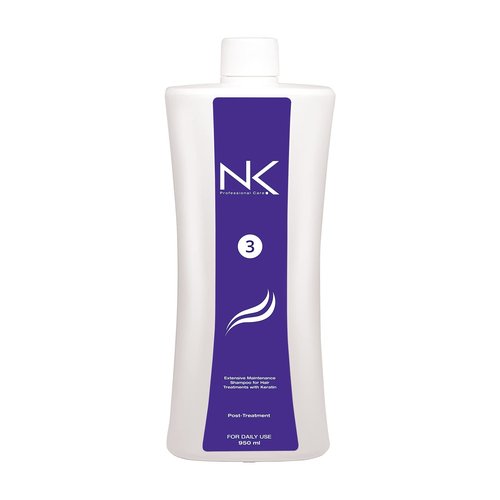 NK Professional Care Extensive Maintenance Shampoo Step 3 | For Hair Treatments with Keratin | NK Shampoo Post Treatment | Salt-free shampoo | 950ml | 32 Oz