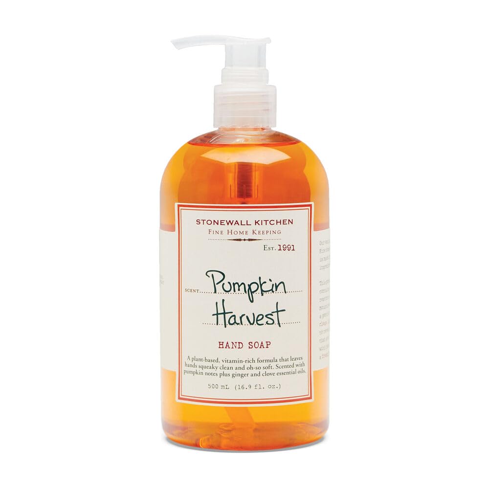Stonewall Kitchen Pumpkin Harvest Hand Soap, 16.9 Ounces