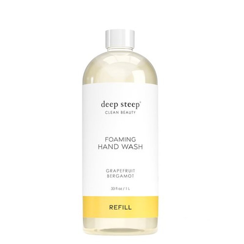Deep Steep Foaming Handwash Refill, 33oz (Grapefruit Bergamot)