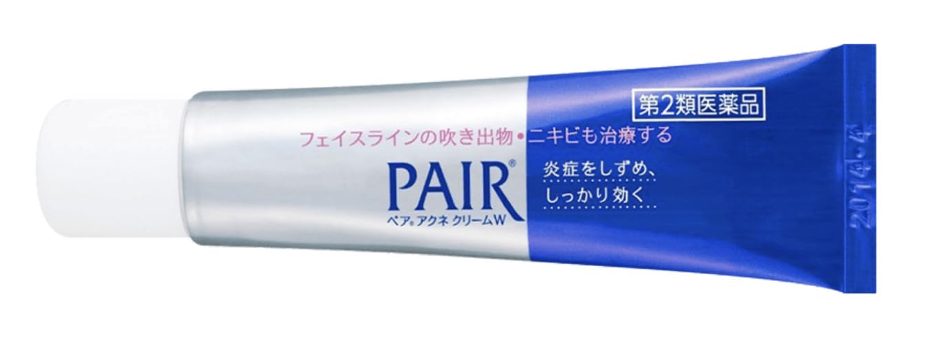 Lion Pair Acne Cream Lightweight Japanese Formula for Clearer-Looking Skin Helps Reduce Blemishes and Breakouts (24g)