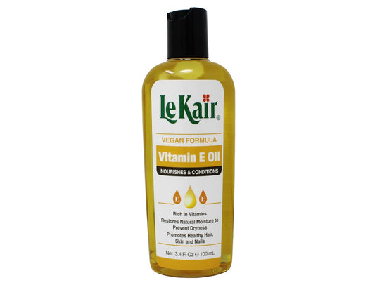 Vegan Vitamin E Oil - Moisturizing & Nourishing for Hair, Skin & Nails | 3.4 fl oz