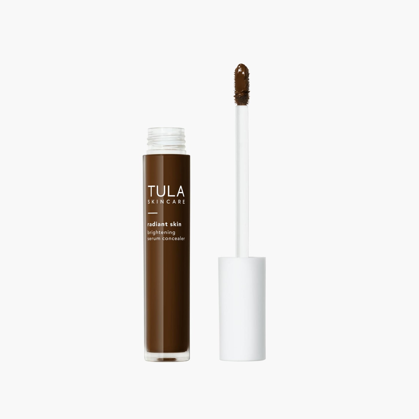 TULA Skin Care Radiant Skin Brightening Serum Concealer - Conceals Dark Circles & Discoloration, Longwearing & Crease-Resistant, Brightens the Appearance of Skin Over Time, Shade 195, 0.18 fl oz.