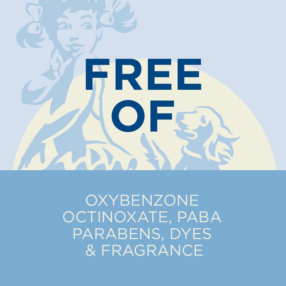 Coppertone Pure and Simple Zinc Oxide Mineral Sunscreen Spray SPF 50, Water Resistant Sunscreen for Sensitive Skin, Hypoallergenic and Fragrance Free, 5 Oz Can, Pack of 3