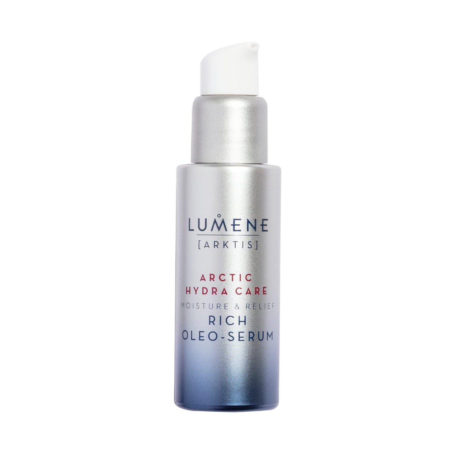 Lumene Arctic Hydra Care [Arktis] Moisture & Relief Rich Oleo Serum, Fragrance Free Oil-serum for Dry, Dehydrated and Sensitive Skin, Transparent