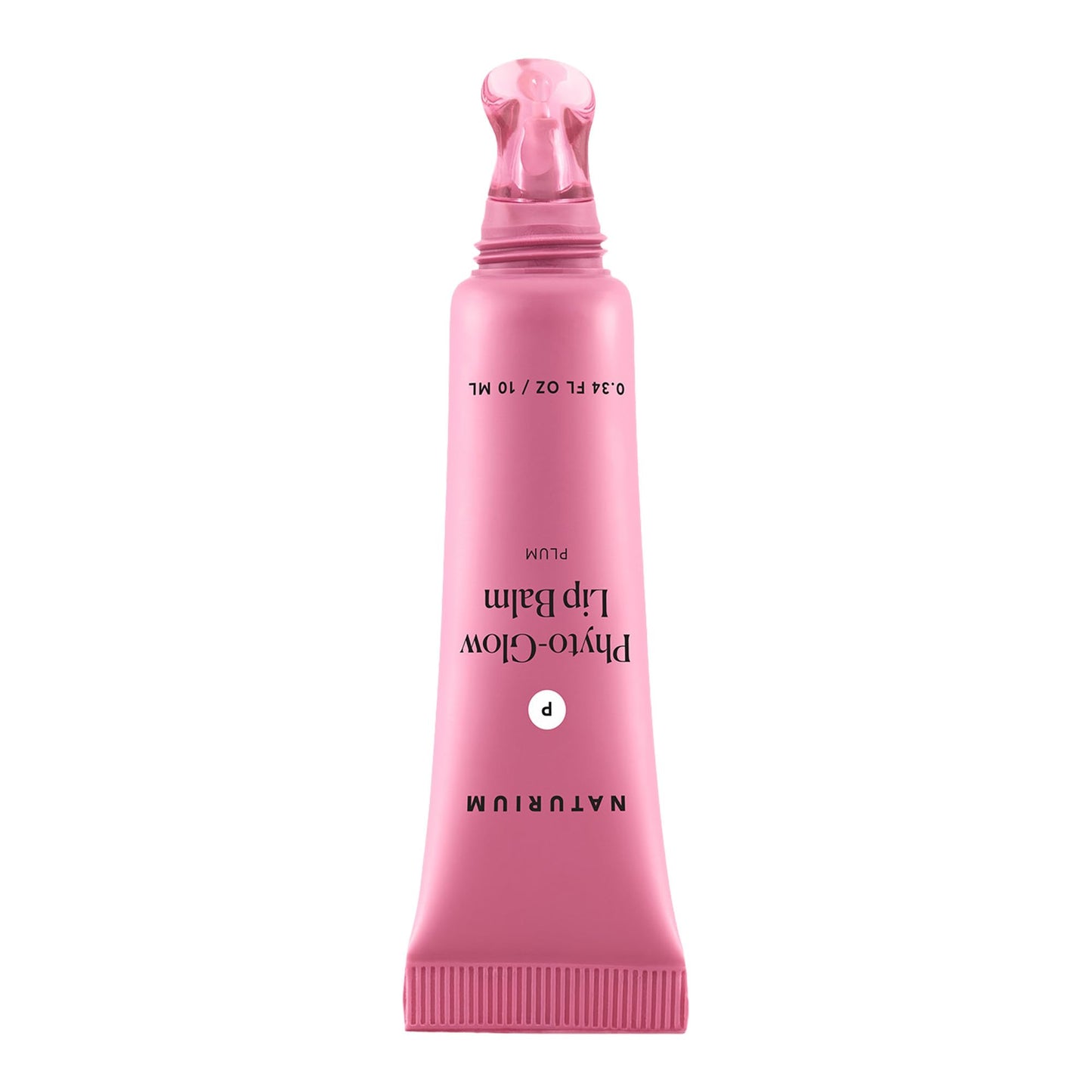 Naturium Phyto-Glow Lip Balm, Hydrating Lip Care with a Glossy Finish, 0.34 oz Plum