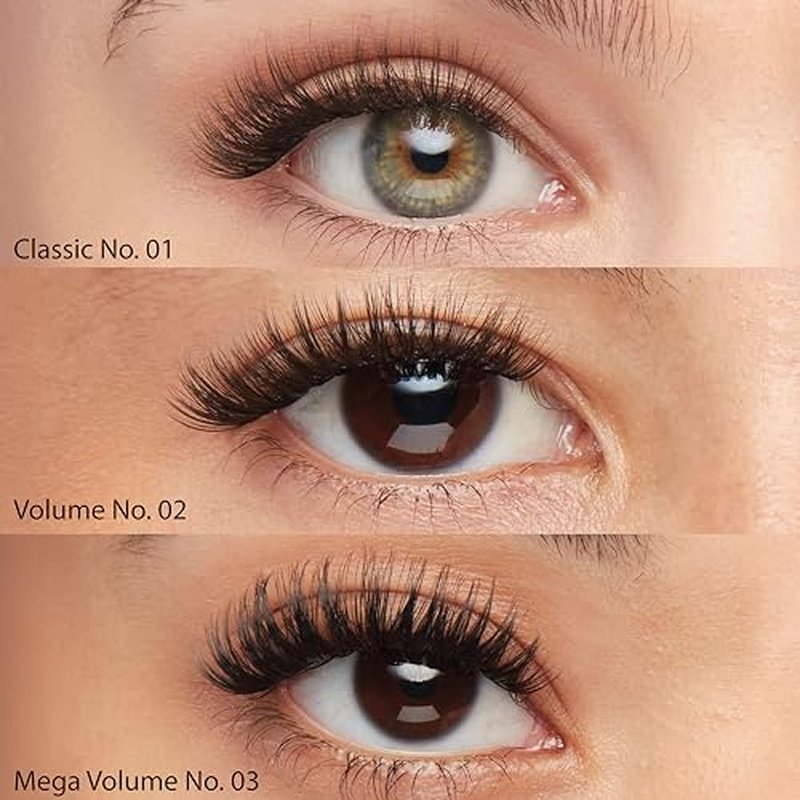 Pro Lash | Professionally Styled Lashes at Home | Easy Application Professional Quality | Waterproof | Lasts up to 10 Days with ProLock Adhesive System | 3 Sets - Classic Cat Eye No. 8