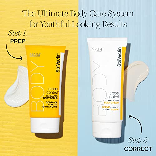 StriVectin Tighten and Lift Crepe Control Tightening Body Cream for Firmer, Brighter Arms and Legs, 6.7 Fl Oz