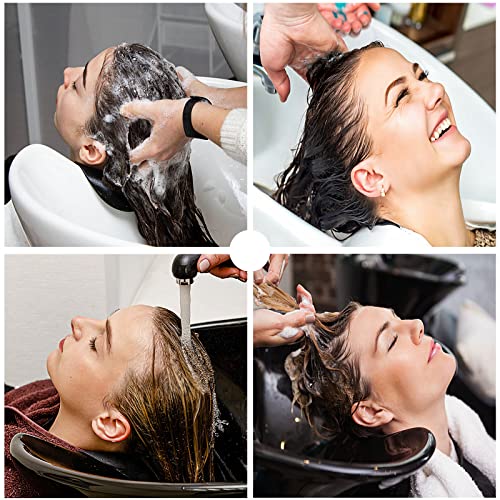 Noverlife Salon Shampoo Bowl Neck Rest, Durable Liquid Silicone Neck Cushion for Hair Spa, Comfortable Hair Wash Cushion for Sink, Hair Salon Sink Neck Guard Neck Pillow for Hair Wash Basin Tray