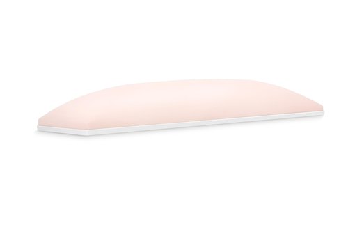 Pink Nail Arm Rest for Nail Tech, Cleanable and Waterproof, Professional Nail Hand Rest for Nail Tech Manicure Hand Pillow Stand with Anti-Slip Mat