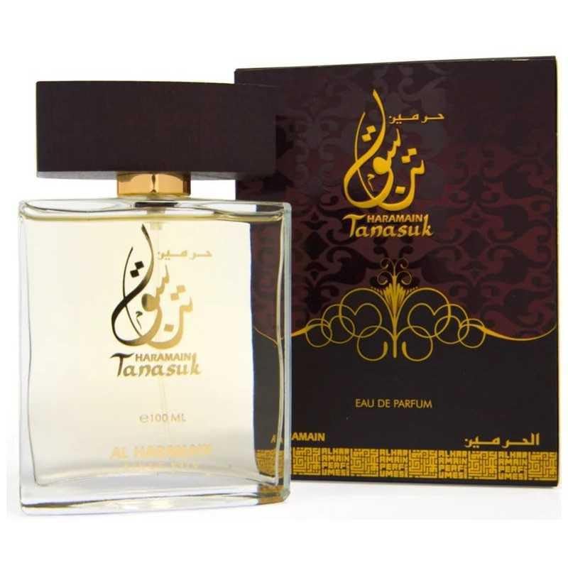 Tanasuk Extrait de Parfum Spray - Unisex Arabian Floral Fragrance - Long Lasting EDP 3.4 Oz
