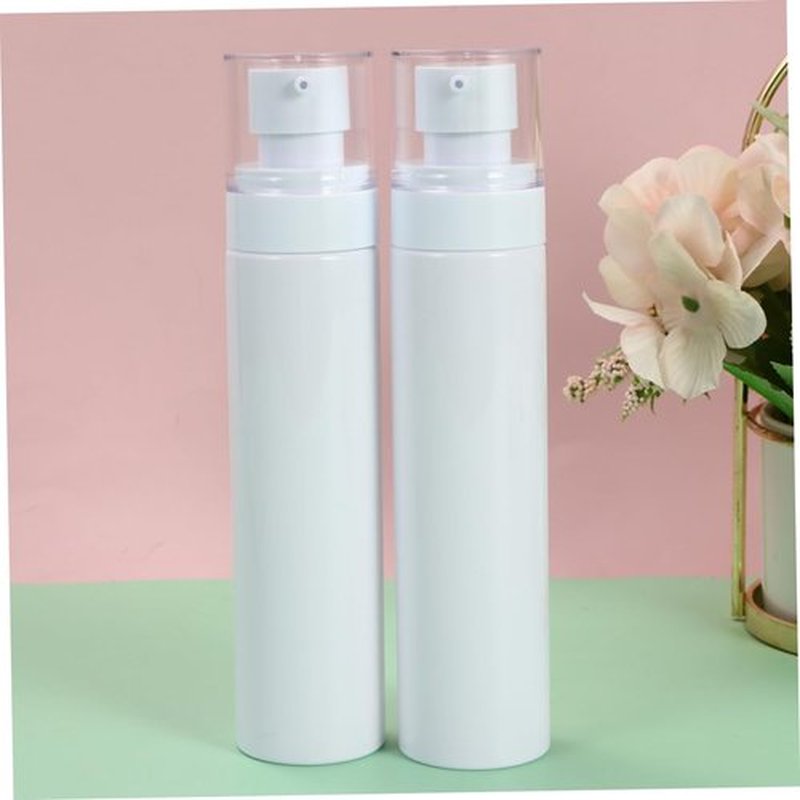 NOLITOY 1set Portable Bottle Refillable Soap Pump Bottles Portable Cosmetics Holders Press Pump Bottle Cosmetic Containers Shampoo Dispenser Travel Lotion Emulsion Dispensing Bottle 5pcs
