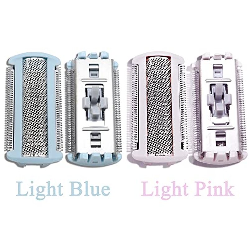 BRL130 Replacement Head Compatible with Philips SatinShave Advanced Women's Electric Shaver BRL140 BRL130 Wet and Dry Ladyshave Replacement Foil and Blade Philips Trimmer Razor Foil and Cutter (Blue)