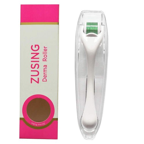 ZUSING Derma Roller For Hair Face Beard Microneedle Kit 0.25mm Microneedle Roller For Beauty