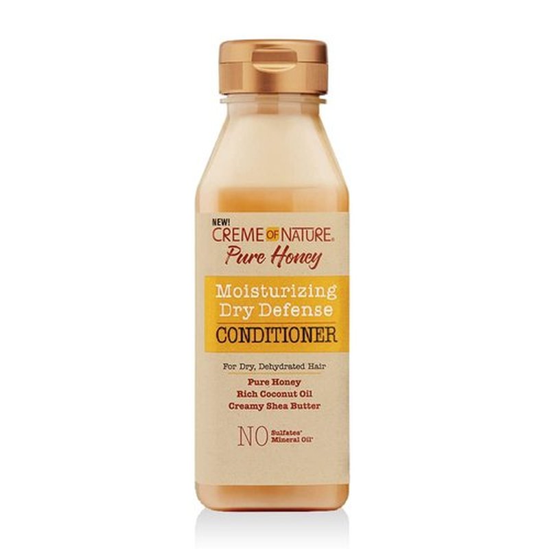 Creme of Nature Knot Away Leave in Detangler, Pure Honey & Coconut Oil & Shea Butter Conditioner & Shampoo for Damaged Hair by Dry Defense