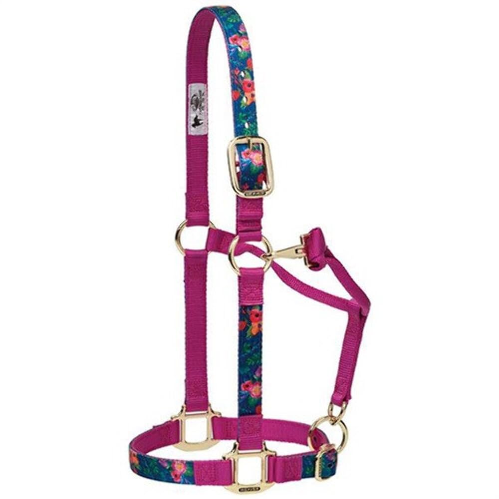 Weaver Leather Adjustable Patterned Nylon Horse Halter