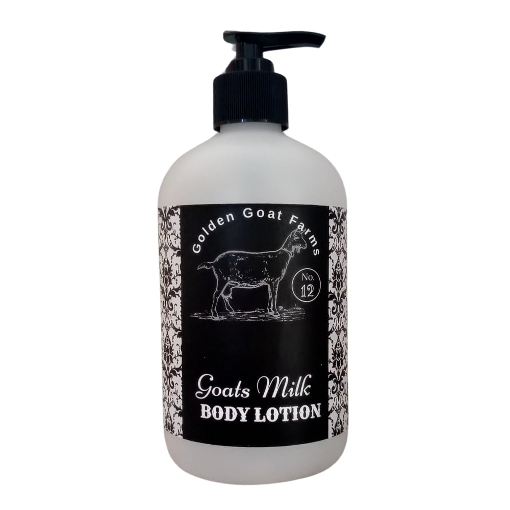 Golden Goat Farms Japanese Honeysuckle Scented Body Lotion with Goat's Milk, 12 Oz