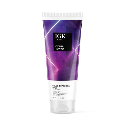 IGK Color Depositing Toner & Conditioning Hair Mask | Semi-Permanent | Hydrate + Shine | Vegan + Cruelty Free