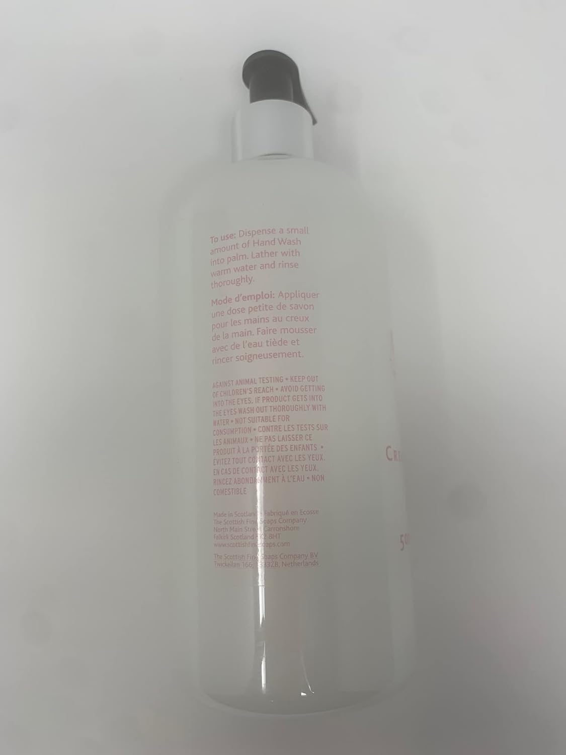 Au Lait Rose Hand Wash - Luxurious Moisturizing Formula | 17.5 FL OZ