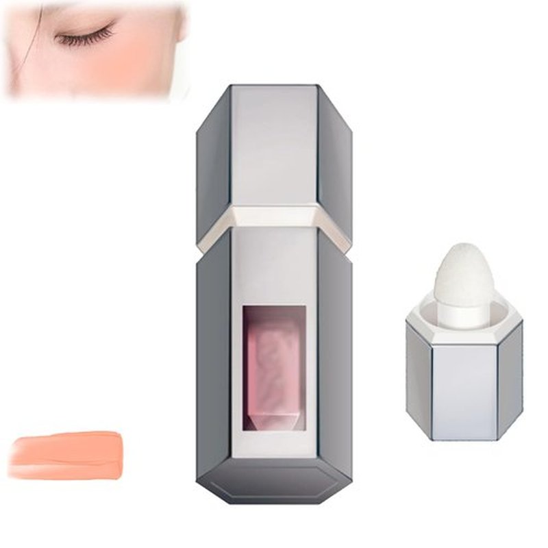 Aztk Liquid Blush, Aztk Jello Color Liquid Blush, Aztk Blush Highlight Contour 3 In 1, Liquid Blush with Sponge Head, Matte Nude Makeup Blusher Cream (Color07)