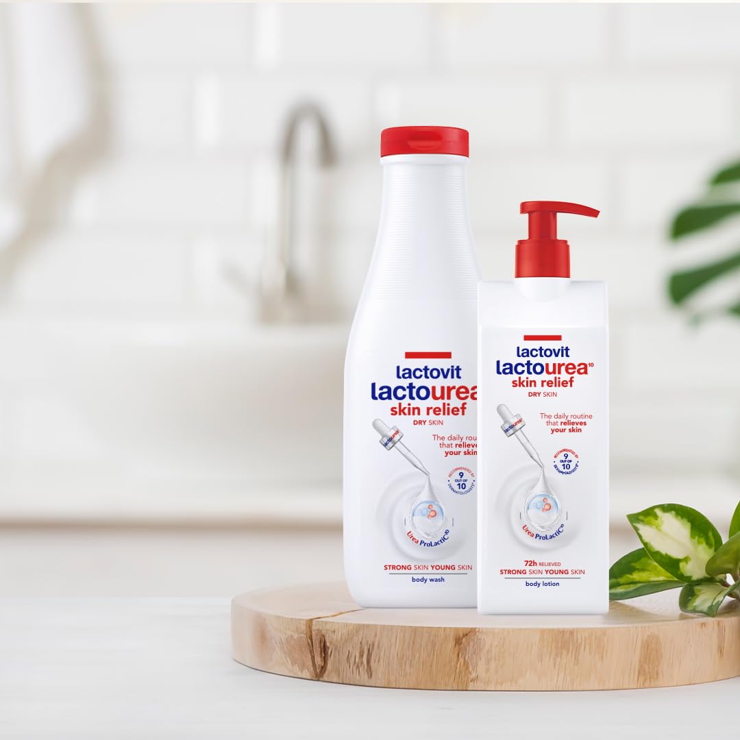 Lactovit | Lactourea Body Lotion, Dry Skin | Hydrating Cream | 1000 ml