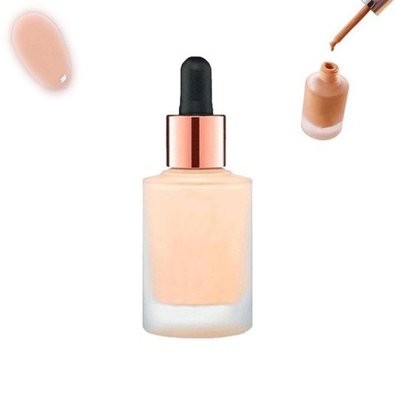 Aoa Satin Drops Foundation, Aoa Foundation Drops, Satin Drops Foundation, Aoa Drops Foundation, Aoa Makeup with Moisturizing and Long-Lasting Concealing Power(02,1)