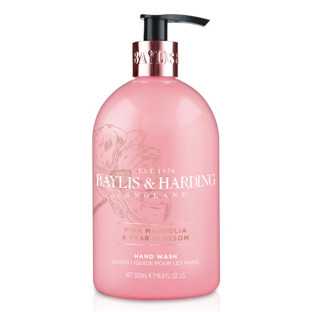 Baylis & Harding Pink Magnolia & Pear Blossom Hand Wash - 16.9 oz (Pack of 3)